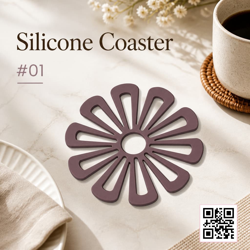 Generic Silicone Coaster shade 1309c01