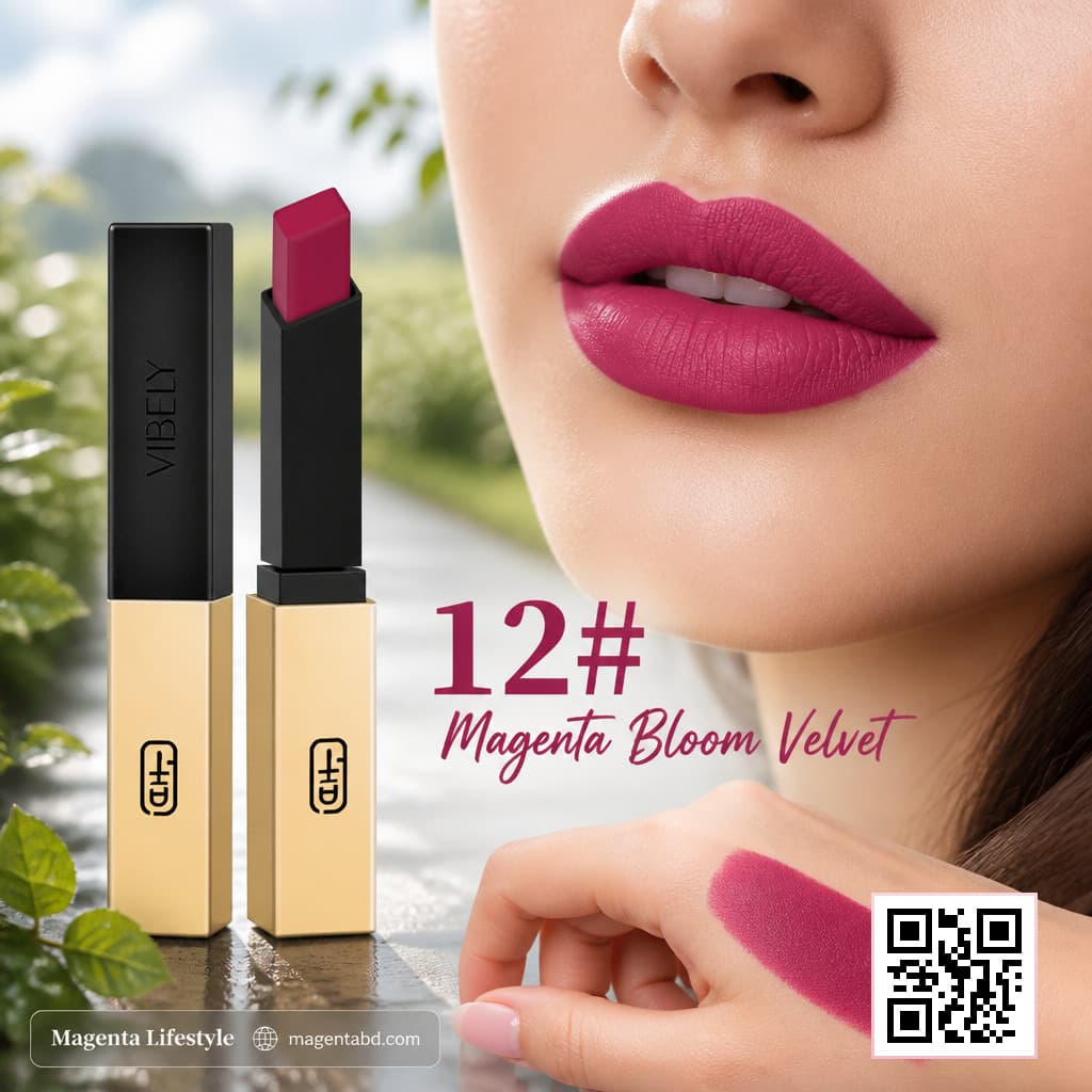 Vibly Matte Lipstick shade 1363c12