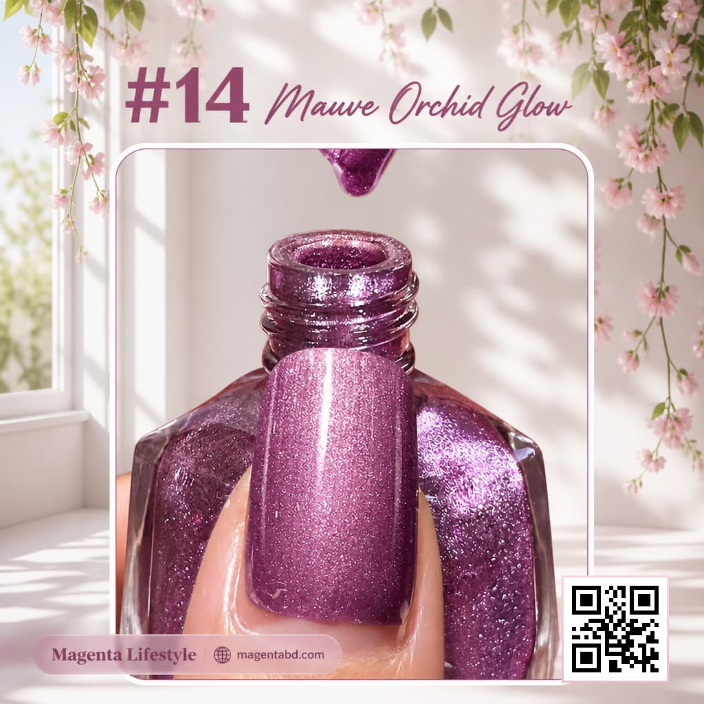GUBQ Glossy Nailpolish shade 1454c14