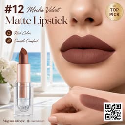 Handaiyan Ice Cube Matte Lipstick shade 1211c12