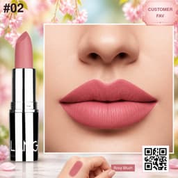 Langmanni Matte Lipstick shade 1226c02