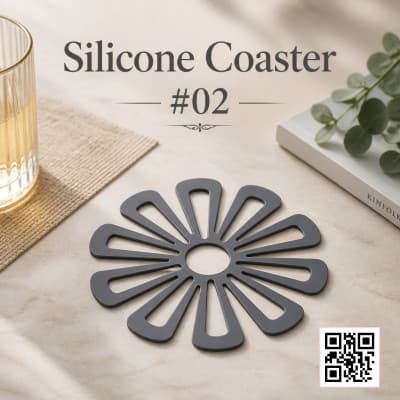 Generic Silicone Coaster shade 1309c02