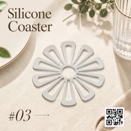 Generic Silicone Coaster shade 1309c03