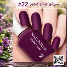 KJB Matte Nailpolish shade 1333c22