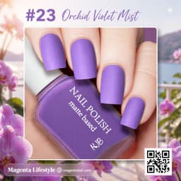 KJB Matte Nailpolish shade 1333c23