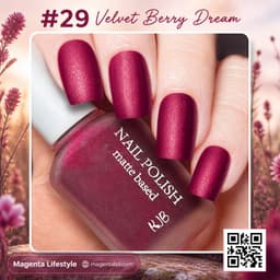 KJB Matte Nailpolish shade 1333c29
