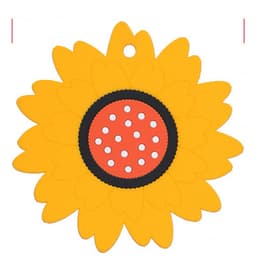 Silicone Sunflower Coasters, Decorative Heat-Resistant Table Mats shade 1335b01