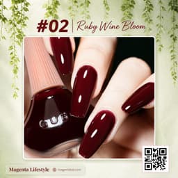 GUBQ Glossy Nailpolish shade 1353c02