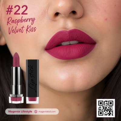 Vibly Vibrant Outstand Matte Lipstick shade 1362c22