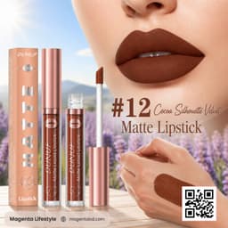 Dunuf Liquid Matte Lipstick shade 1396c12