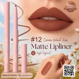 Dunuf Matte Lipliner shade 1410c12