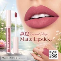 Qibest Mega Liquid Matte Lipstick shade 1426c02
