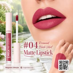 Qibest Mega Liquid Matte Lipstick shade 1426c04