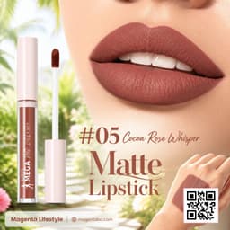 Qibest Mega Liquid Matte Lipstick shade 1426c05