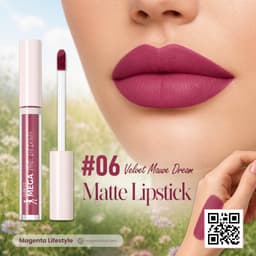 Qibest Mega Liquid Matte Lipstick shade 1426c06