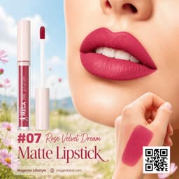 Qibest Mega Liquid Matte Lipstick shade 1426c07