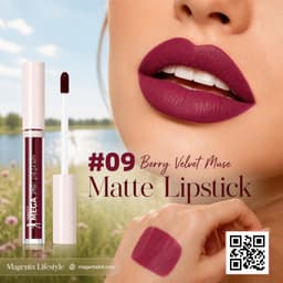 Qibest Mega Liquid Matte Lipstick shade 1426c09