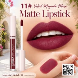 Qibest Mega Liquid Matte Lipstick shade 1426c11