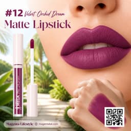 Qibest Mega Liquid Matte Lipstick shade 1426c12