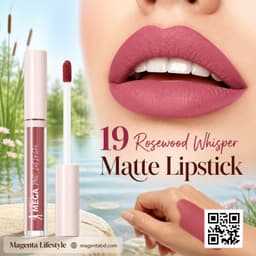 Qibest Mega Liquid Matte Lipstick shade 1426c19