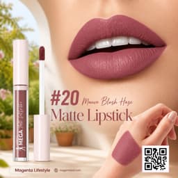 Qibest Mega Liquid Matte Lipstick shade 1426c20