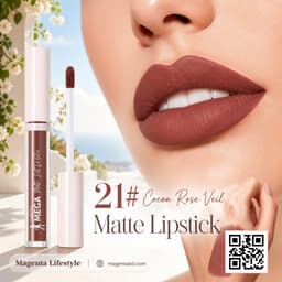 Qibest Mega Liquid Matte Lipstick shade 1426c21