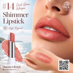 Ochain Plumping Shimmer Lipstick shade 1427c14