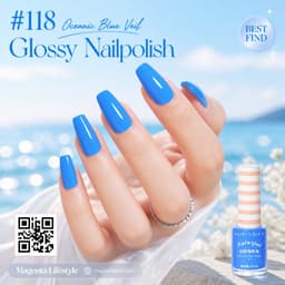 Fairy's Gift Colorful Glossy Nailpolish shade 1434p118
