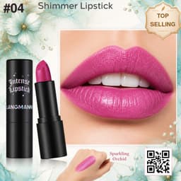 Langmanni Intense Shimmer Lipstick shade 1440c04