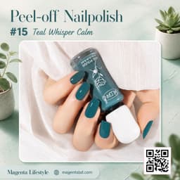 Kudan Flower Language Glossy Nailpolish shade 1444c15