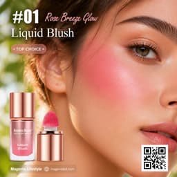 Romantic Beauty Professional Makeup Liquid Blush shade 1448c01