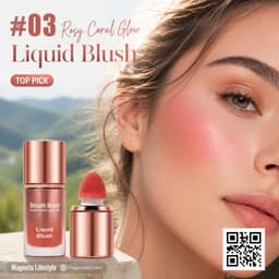 Romantic Beauty Professional Makeup Liquid Blush shade 1448c03