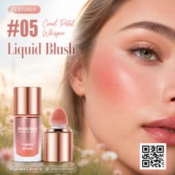 Romantic Beauty Professional Makeup Liquid Blush shade 1448c05