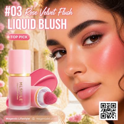 Mlsmile Liquid Blush Cream shade 1449c03