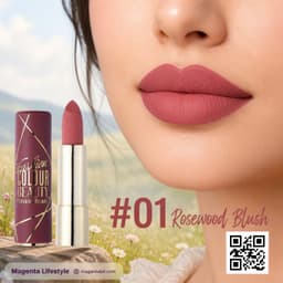 Romantic Beauty Fashion Color Matte Lipstick shade 1450c01