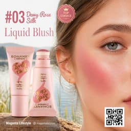 Romanky Lovely Cheeks Liquid Blush shade 1451c03