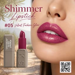 SAM Sugar Kiss Shimmer Lipstick shade 1453c05