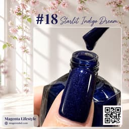 GUBQ Glossy Nailpolish shade 1454c18