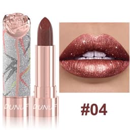 Dunuf Metallic Shine Shimmer Lipstick shade 1457c04