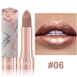 Dunuf Metallic Shine Shimmer Lipstick shade 1457c06