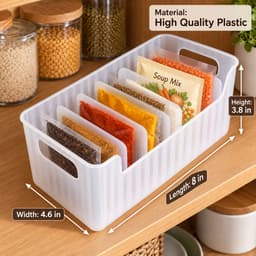 Kitchen Packet Storage Organizer shade 1470d01