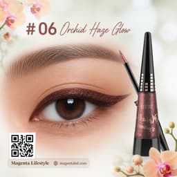 Vibly Liquid Glitter Eyeliner shade 965c06