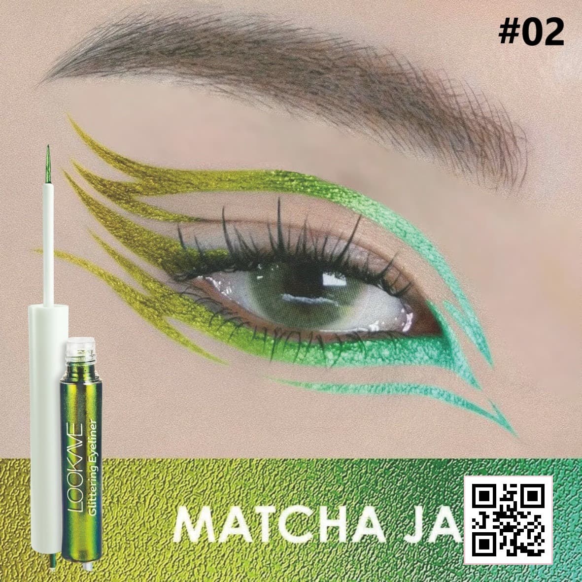 Lookave Monochrome Eyeliner shade 1373c02