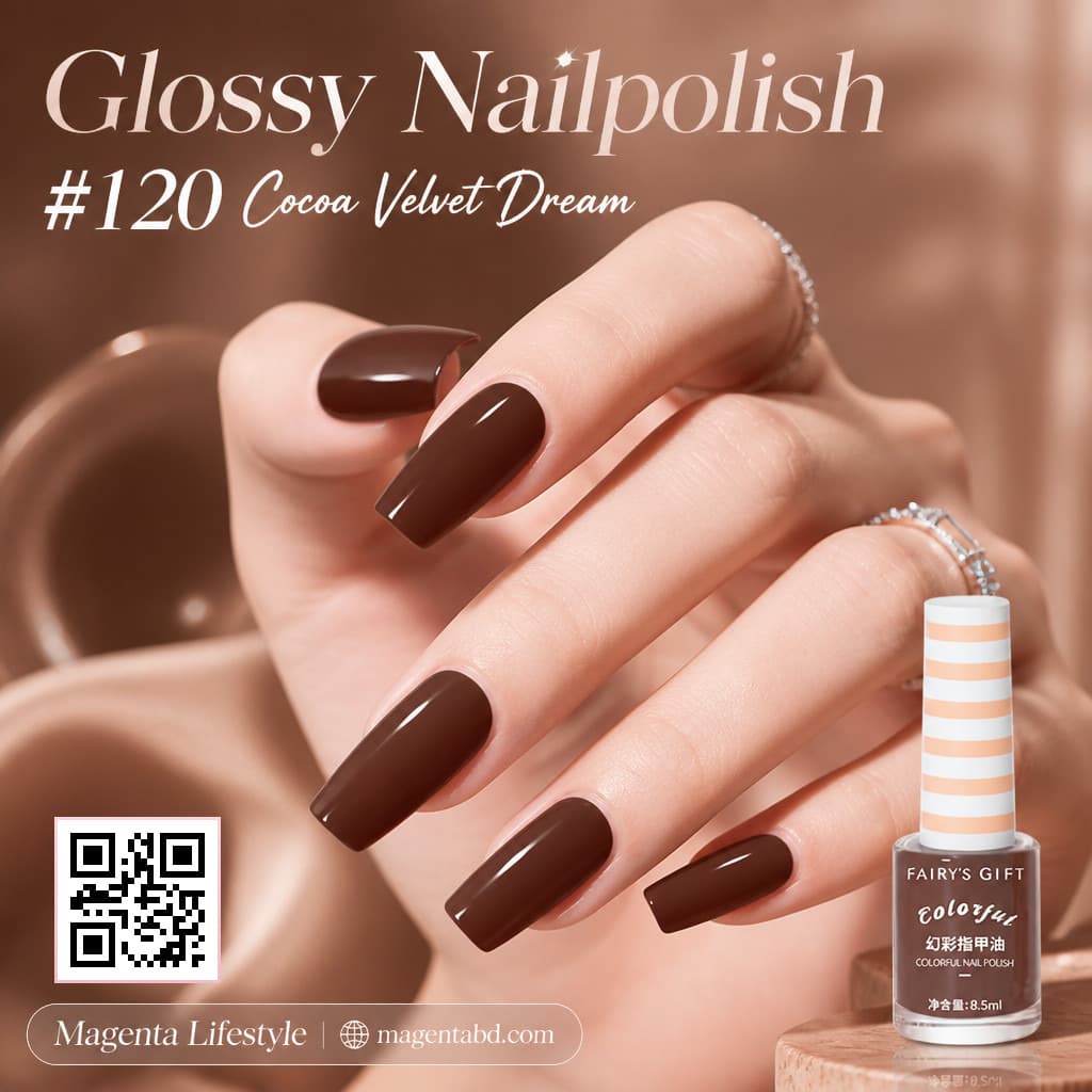 Fairy's Gift Colorful Glossy Nailpolish shade 1434p120